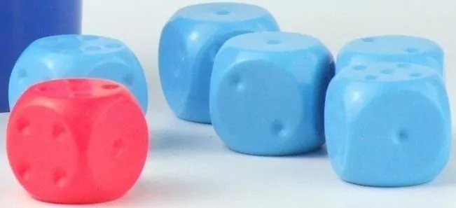 Kostki do gry, 30 sztuk - tantis.pl