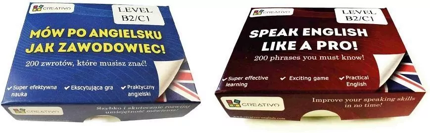 Mów po angielsku jak zawodowiec B2/C1 CREATIVO - tantis.pl