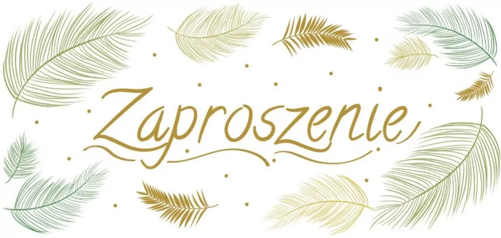 Zaproszenie Uniwersalne Z168 (5szt) - tantis.pl