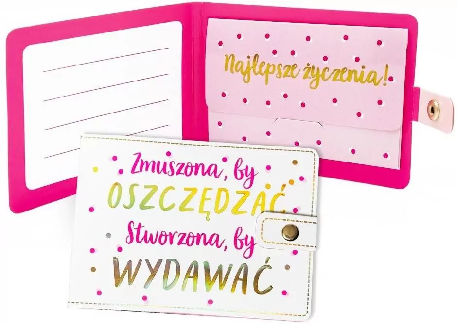 Portfelik Zmuszona, by oszczędzać - tantis.pl