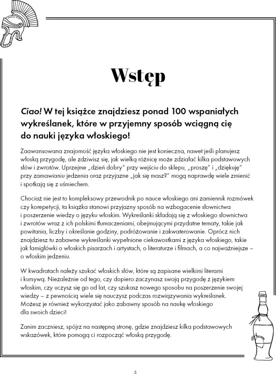 Wykreślanki. Włoski - tantis.pl