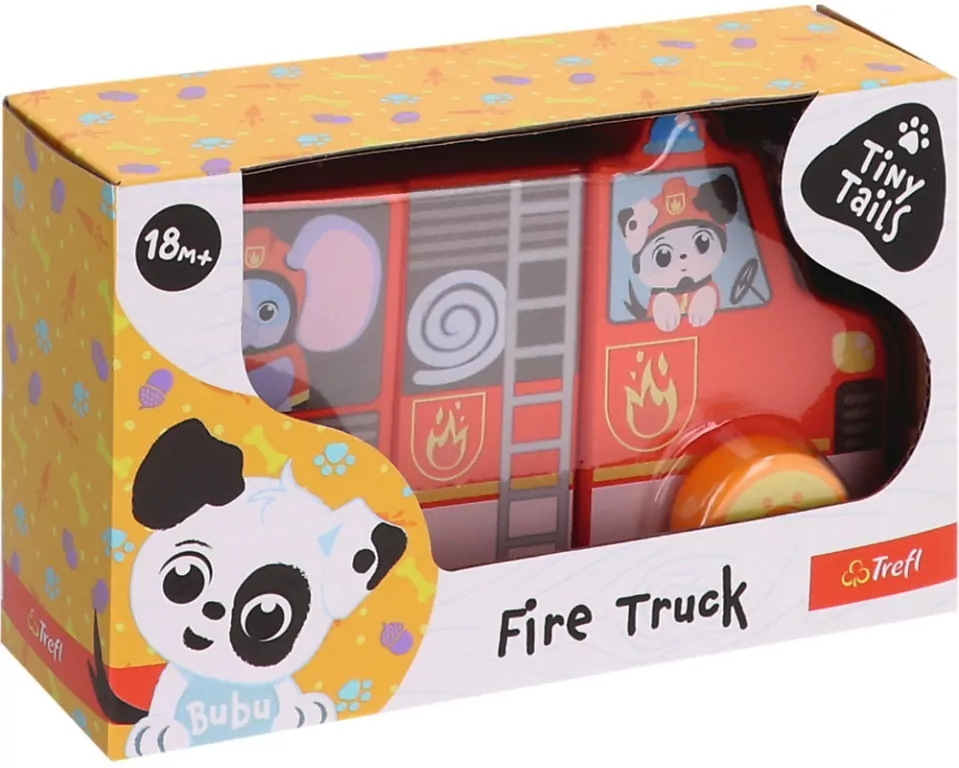 Zabawka drewniana - Fire Truck TREFL - tantis.pl