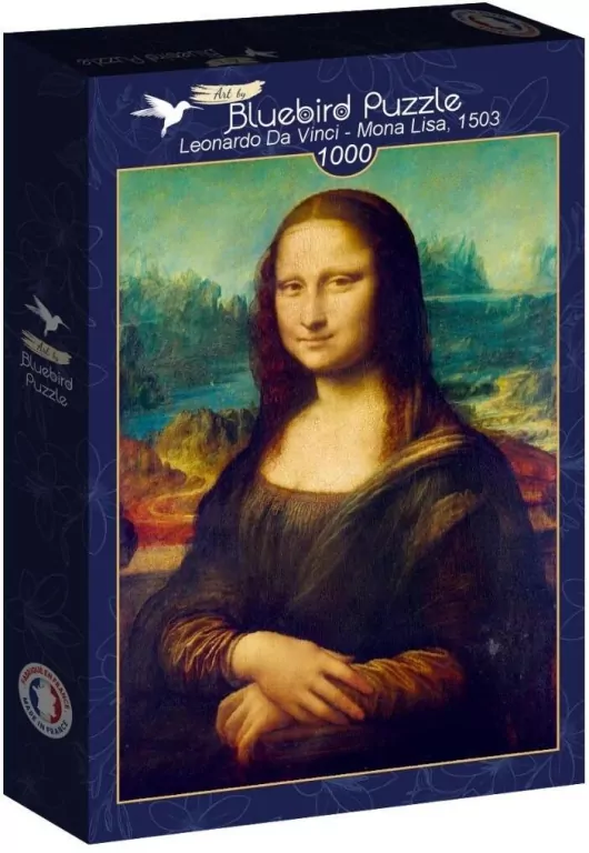 Puzzle 1000 Leonardo Da Vinci Mona Lisa, 1503 - tantis.pl