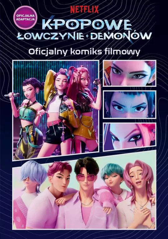 K-popowe łowczynie demonów. Oficjalny komiks filmowy - tantis.pl