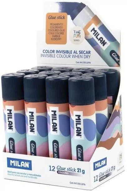 Klej w sztyfcie 21g The Fun. 12 sztuk - tantis.pl