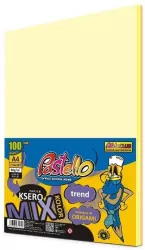 Papier ksero A4 80g 5 kolorów żółtych 100 arkuszy