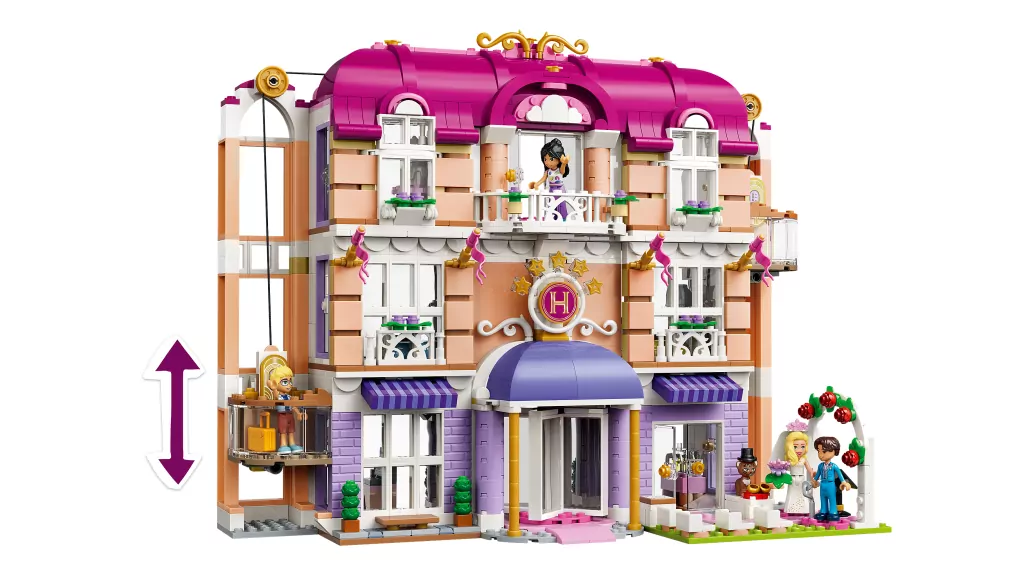 LEGO® Grand Hotel w mieście Heartlake 42704 - tantis.pl
