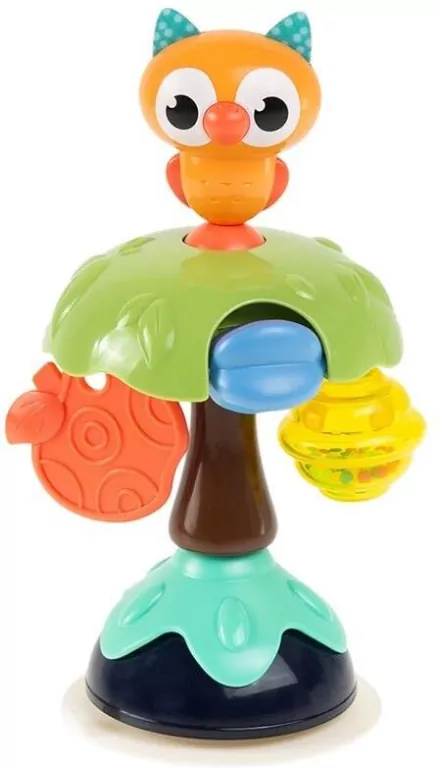 Grzechotka Sowa z przyssawką - tantis.pl