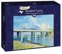 Puzzle 1000 Widok na most kolejowy w Argenteuil - tantis.pl