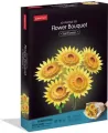 Puzzle 3D Cubic Fun Duży bukiet kwiatów Słoneczniki - tantis.pl