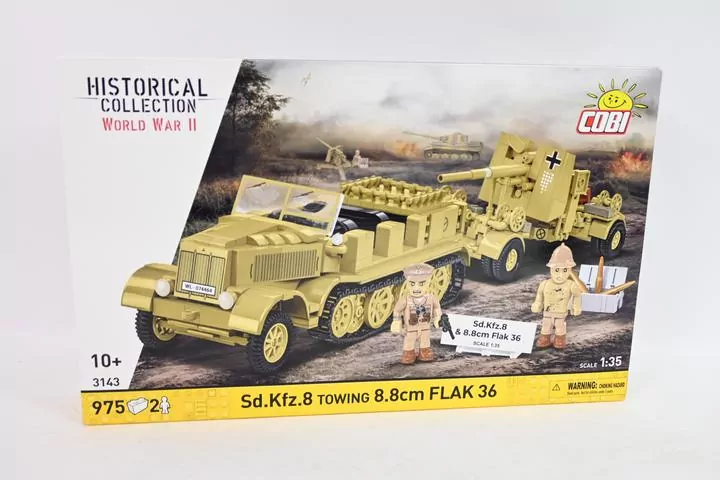 Sd.Kfz. 8 TOWING 8,8cm FLAK 36 - tantis.pl
