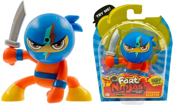 Figurka Ninja Thunder Blaster z dźwiękiem - tantis.pl