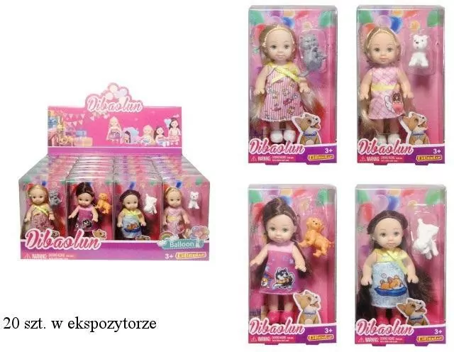 Lalka z pupilem MIX - tantis.pl