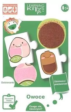Układanka edukacyjna Owoce - tantis.pl