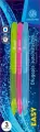 Długopis automatyczny trójkątny Colorful Pen Astra 0.6 mm blister 3 sztuki - tantis.pl