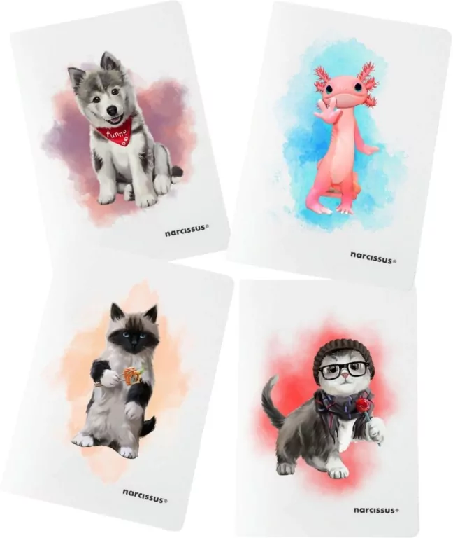 Zeszyt A4 60k. kratka PP JOY 1szt.mix - tantis.pl