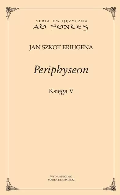 Periphyseon. Księga V - tantis.pl