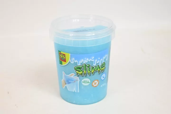 Slime niebieski brokat 470g - tantis.pl