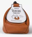 Bookaroo Bean Bag Pufa pod smartfon. Brązowa - tantis.pl