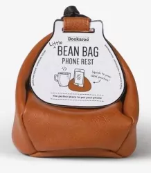 Bookaroo Bean Bag Pufa pod smartfon. Brązowa