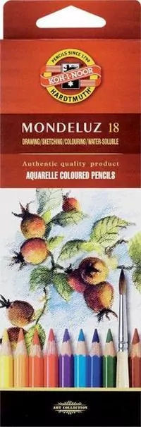 KREDKI MONDELUZ 3717 18 KOLORÓW - tantis.pl
