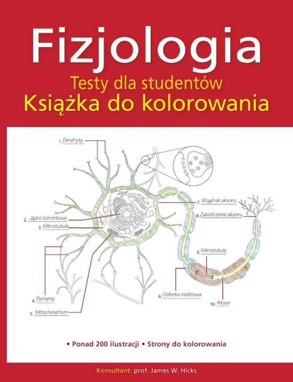 Fizjologia Testy dla studentów do kolorowania - tantis.pl
