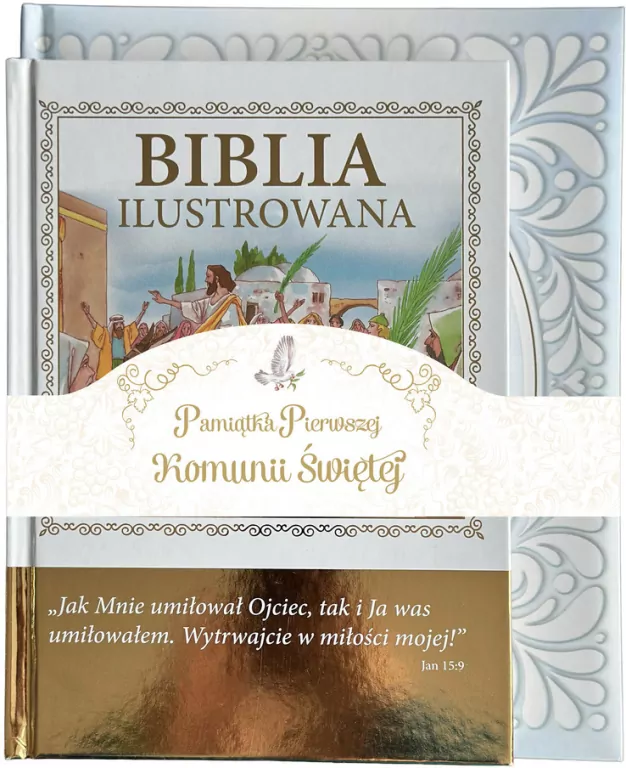 Pakiet: Biblia ilustrowana/Pamiątka Komunii - tantis.pl