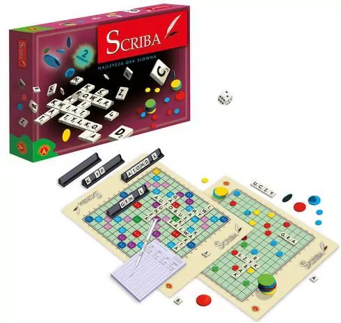 Scriba. Najlepsza gra słowna - tantis.pl