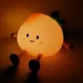 Lampka nocna LED stojak na telefon brzoskwinia - tantis.pl
