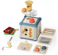 Mistrz motoryki małej Kostka edukacyjna 10w1 12 mies.+ TOPBRIGHT