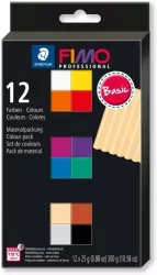 Fimo Professional 12 x 25g Basic Colour