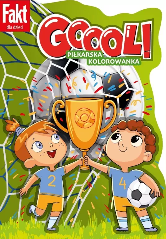 Goool! Piłkarska kolorowanka - tantis.pl