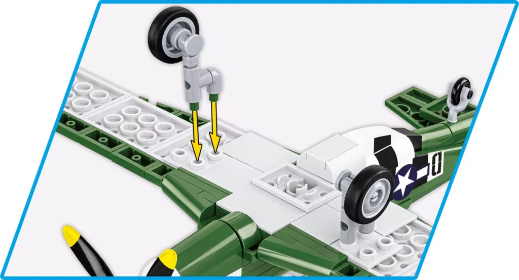 HC WWII North American P-51D Mustang - tantis.pl