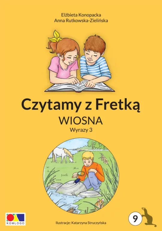 Czytamy z Fretką. Część 9 Wiosna. Wyrazy 3 - tantis.pl