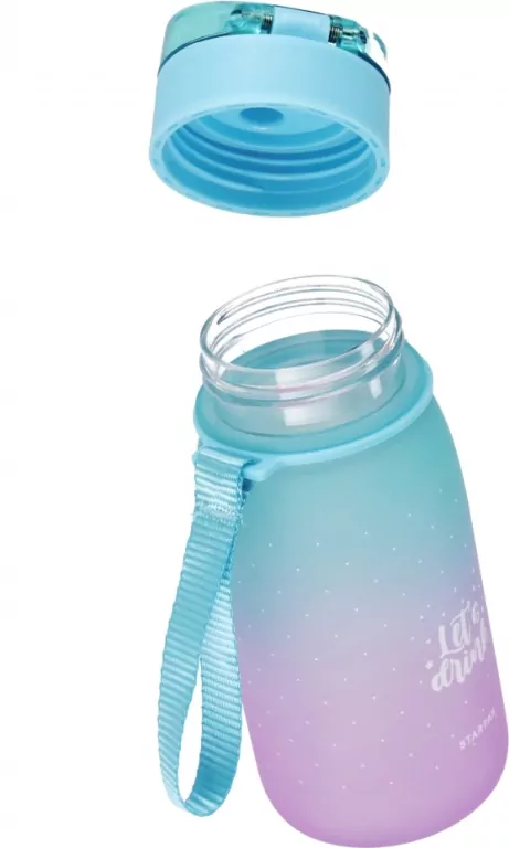 Bidon 400ml Ombre violet-blue - tantis.pl