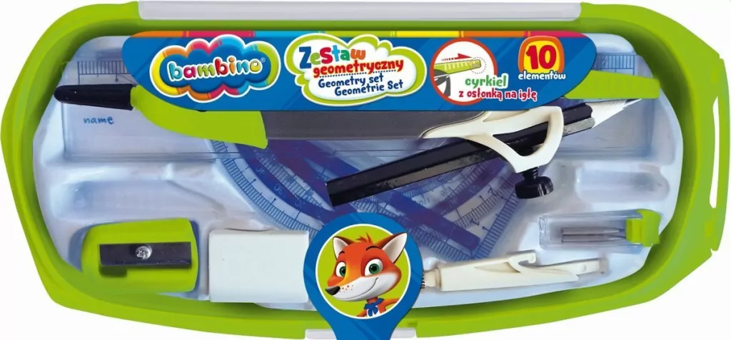 Zestaw geometryczny 10 elementów - tantis.pl