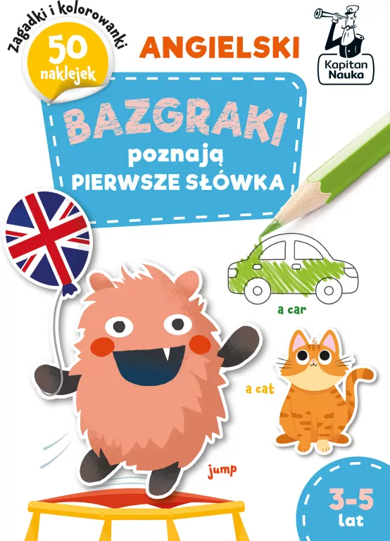 Bazgraki poznają angielski. Pierwsze słówka - tantis.pl