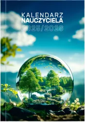 Kalendarz nauczyciela  Eko 2025/2026. B6 tygodniowy PCV