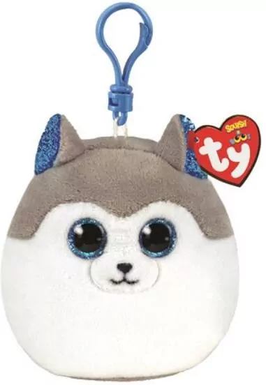Squishy Beanies Slush. Husky. Brelok 8,5cm - tantis.pl
