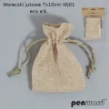 Woreczki jutowe naturalne 7x10cm - tantis.pl