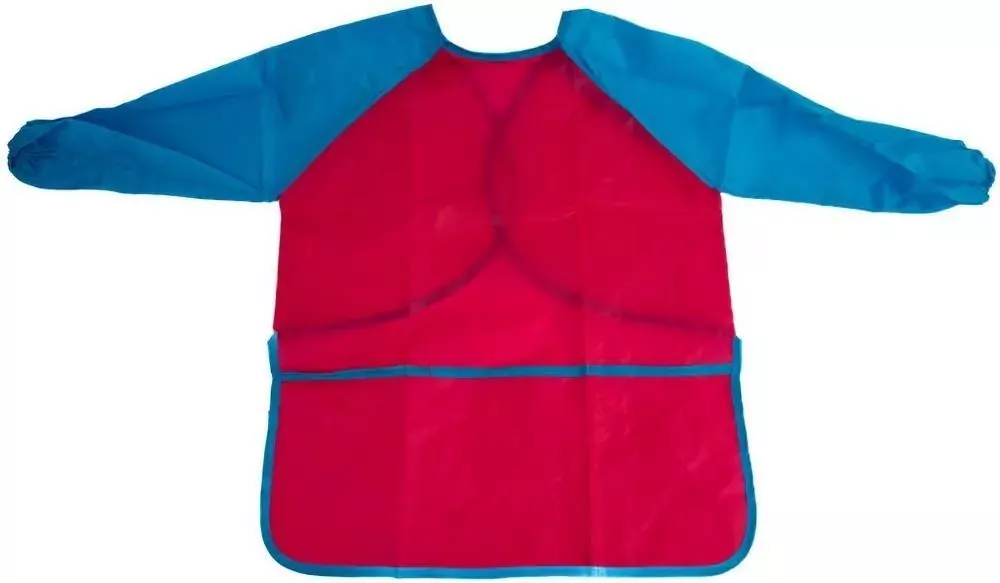 Fartuszek Sleeve czerwono-niebieski - tantis.pl