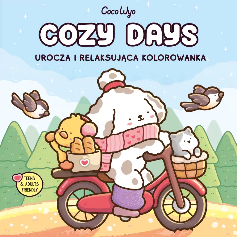 Cozy Days. Urocza i relaksująca kolorowanka - tantis.pl