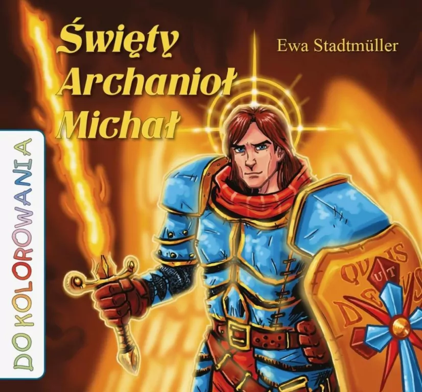 Święty Archanioł Michał - kolorowanka - tantis.pl