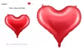 Balon foliowy Serce 75x64,5cm czerwony - tantis.pl