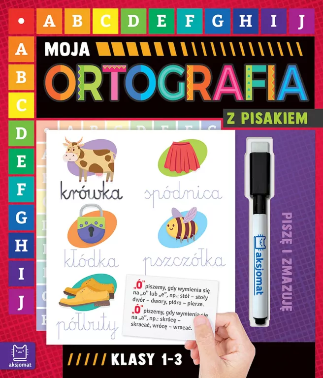 Moja ortografia z pisakiem klasy 1-3 - tantis.pl