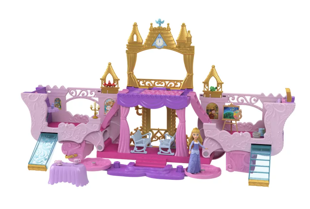 Disney Princess. Zestaw 2w1 Karoca i Zamek. HWX17 - tantis.pl