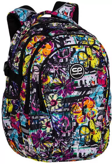 Plecak młodzieżowy Coolpack Factor Poster Flower - tantis.pl