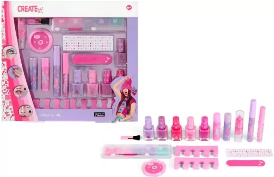 CREATE IT! zestaw make-up neon/brokat 884511V3 /6