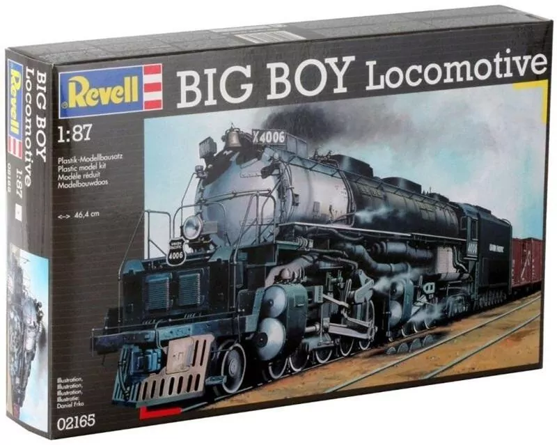 Model do sklejania. Big Boy Locomotive 1:87 - tantis.pl
