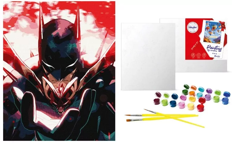Malowanie po numerach - Batman: Mroczny.. 40x50cm - tantis.pl